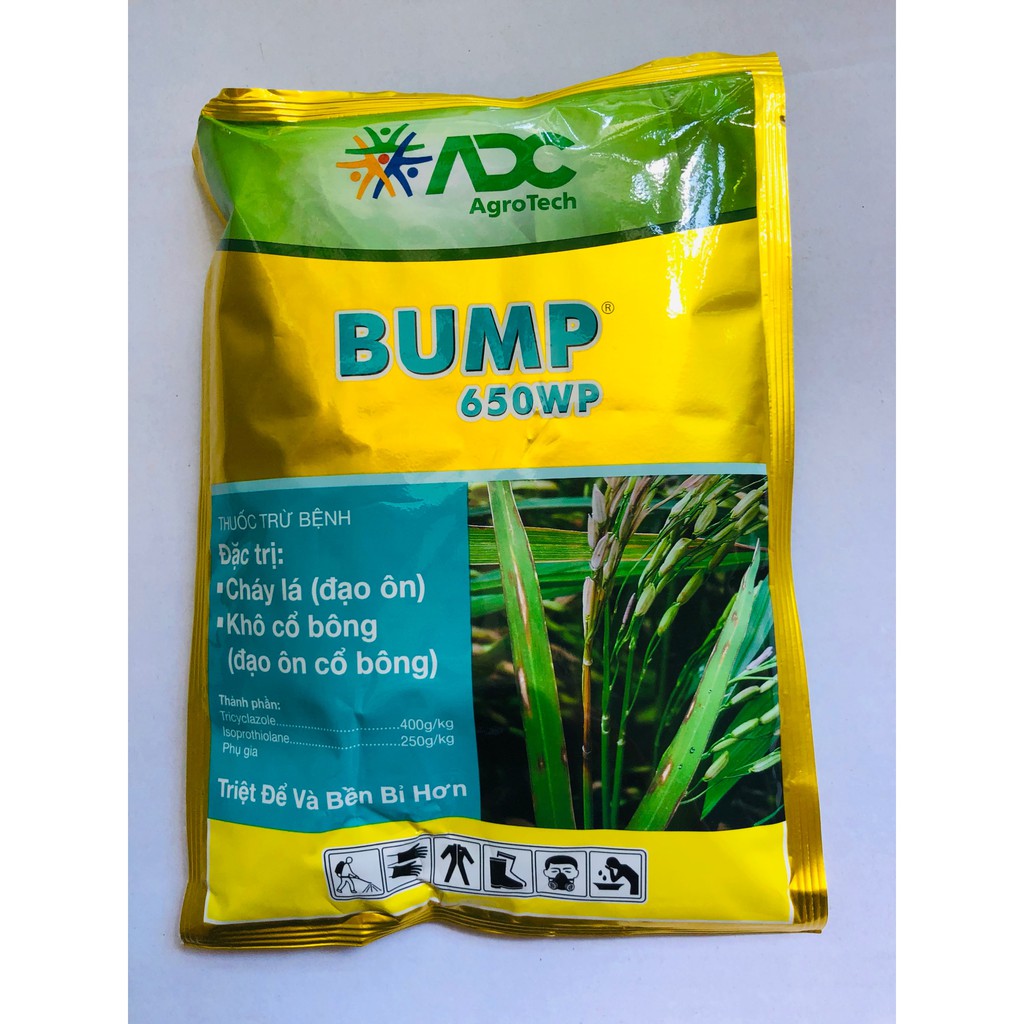 Bump 650WP - TRỪ NẤM GÂY BỆNH TRÊN LÚA, ĐẠO ÔN KHÔ CỔ BÔNG