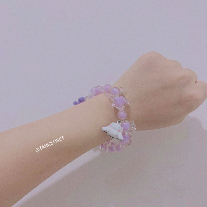 Lắc Tay Cinnamoroll Lục Lạc Xinh Xắn