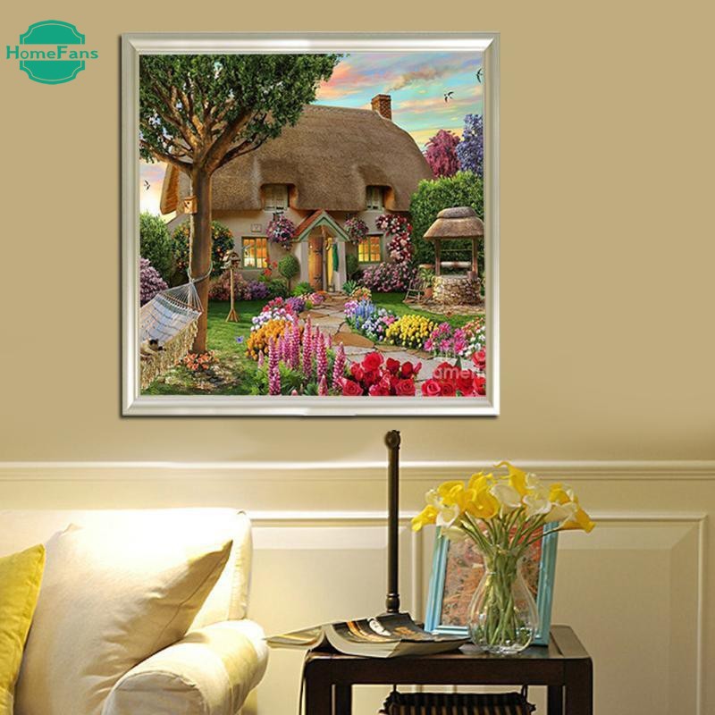 Bộ Tranh Đính Đá 5D Tự Làm Hình Chim Công 30x30cm