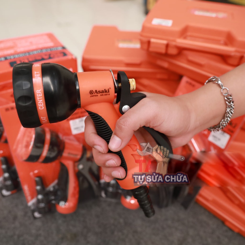 Súng phun nước ASAKI AK-8814 7 chế độ phun nước
