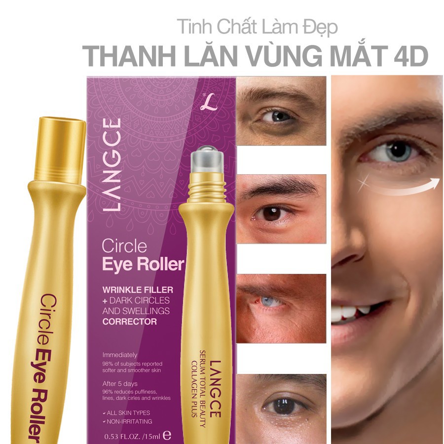 Lăn Thâm Quầng Mắt Langce 15ml