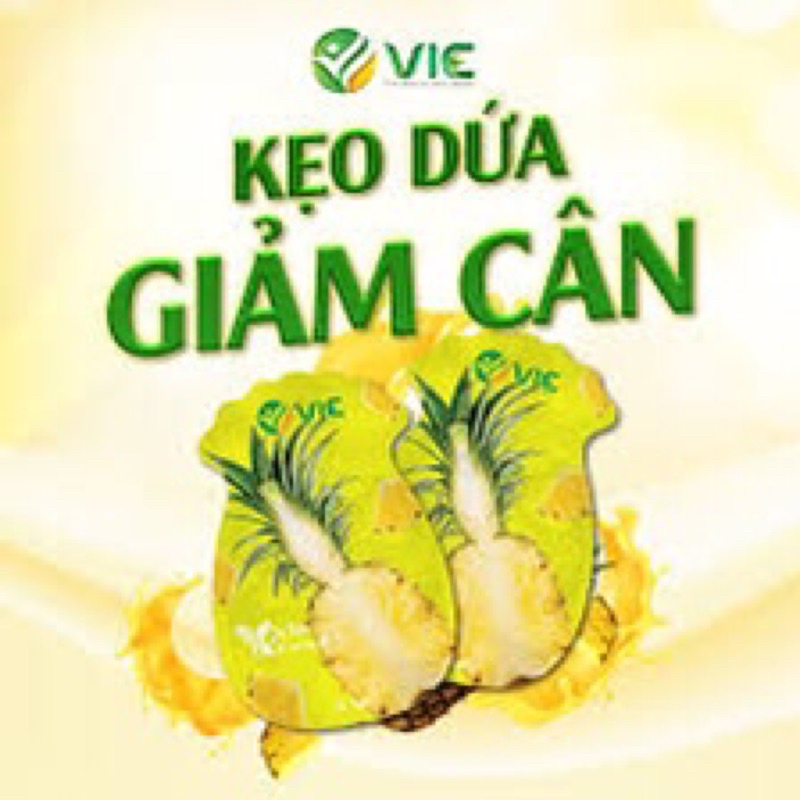 Kẹo dứa vic giảm cân trong 7 ngày