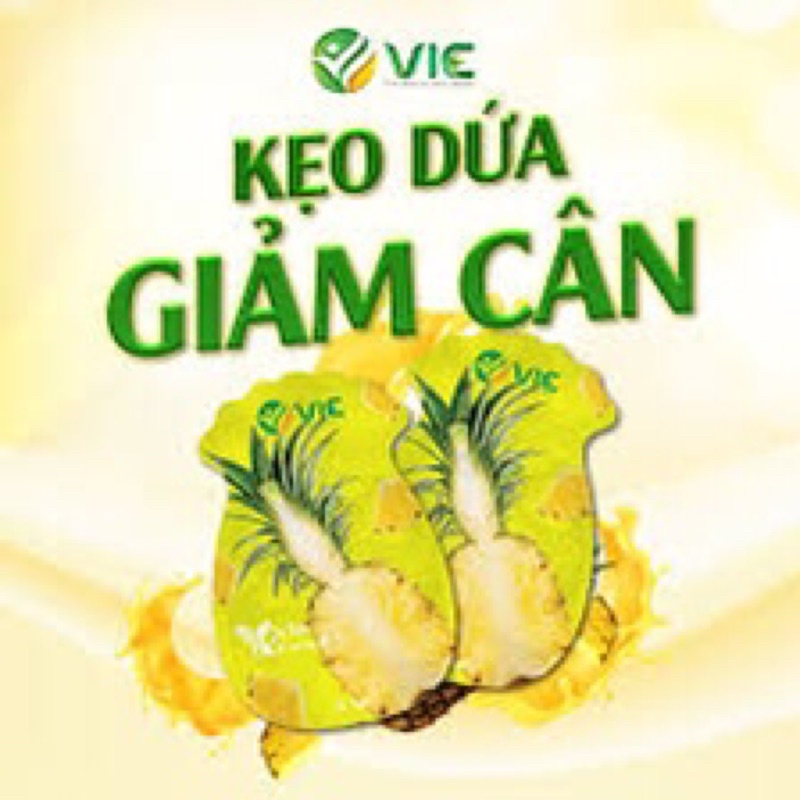 Kẹo dứa vic giảm cân trong 7 ngày