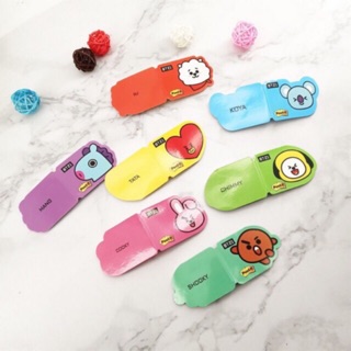 Giấy ghi chú hình BTS - BT21 nhiều hình xinh xắn, dễ sử dụng.