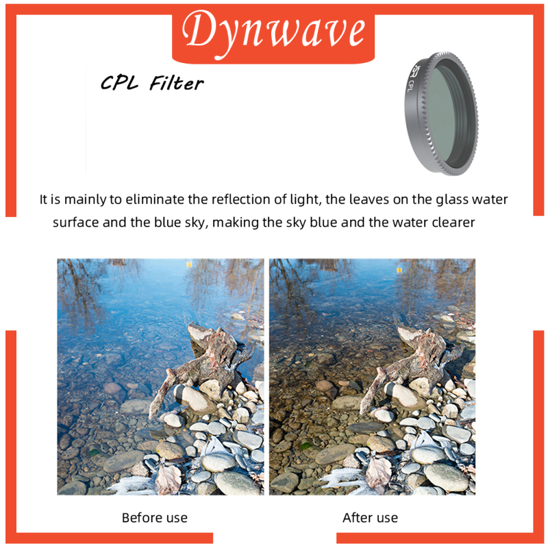 [DYNWAVE]4 Pieces Lens Filters ND8 ND16 ND32 ND64 Replaces for Insta360 GO 2 Premium