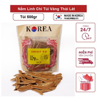 Nấm Linh Chi Túi Vàng Hàn Quốc [ Nấm Linh Chi _ Quà Tặng Cao Cấp ]