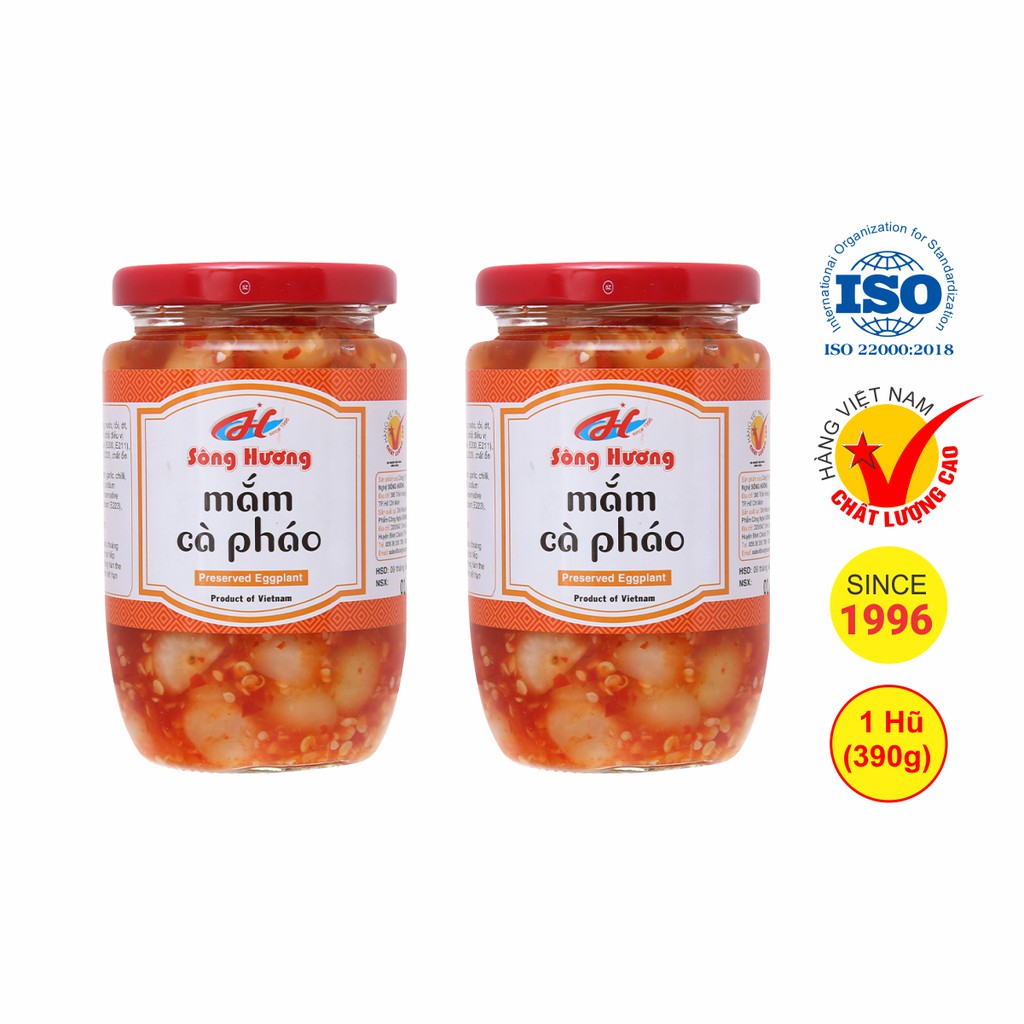 2 Hũ Mắm Cà Pháo Sông Hương Foods Hũ 390g - Ăn kèm cơm , bún , phở , mì tôm , bánh chưng , thịt nướng | BigBuy360 - bigbuy360.vn