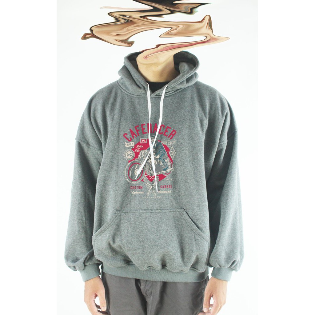 Áo hoodie unisex chodole chất liệu hoodie nỉ, đẹp form rộng cho cả nam và nữ in hình độc đáo Cafe Ra