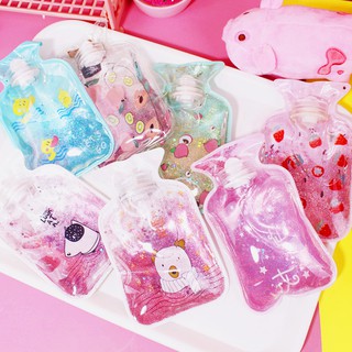 [12 Mẫu] Túi Sưởi Chườm Nóng Lạnh Giải Nhiệt Hologram Nhũ 3 Lớp Size Lớn Họa Tiết Động Vật  Xuất Nhật !