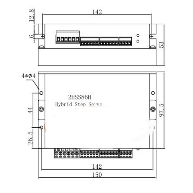 Bộ động cơ Hybrid Servo JMC 12Nm 86J18156EC-1000 và Driver 2HSS86H