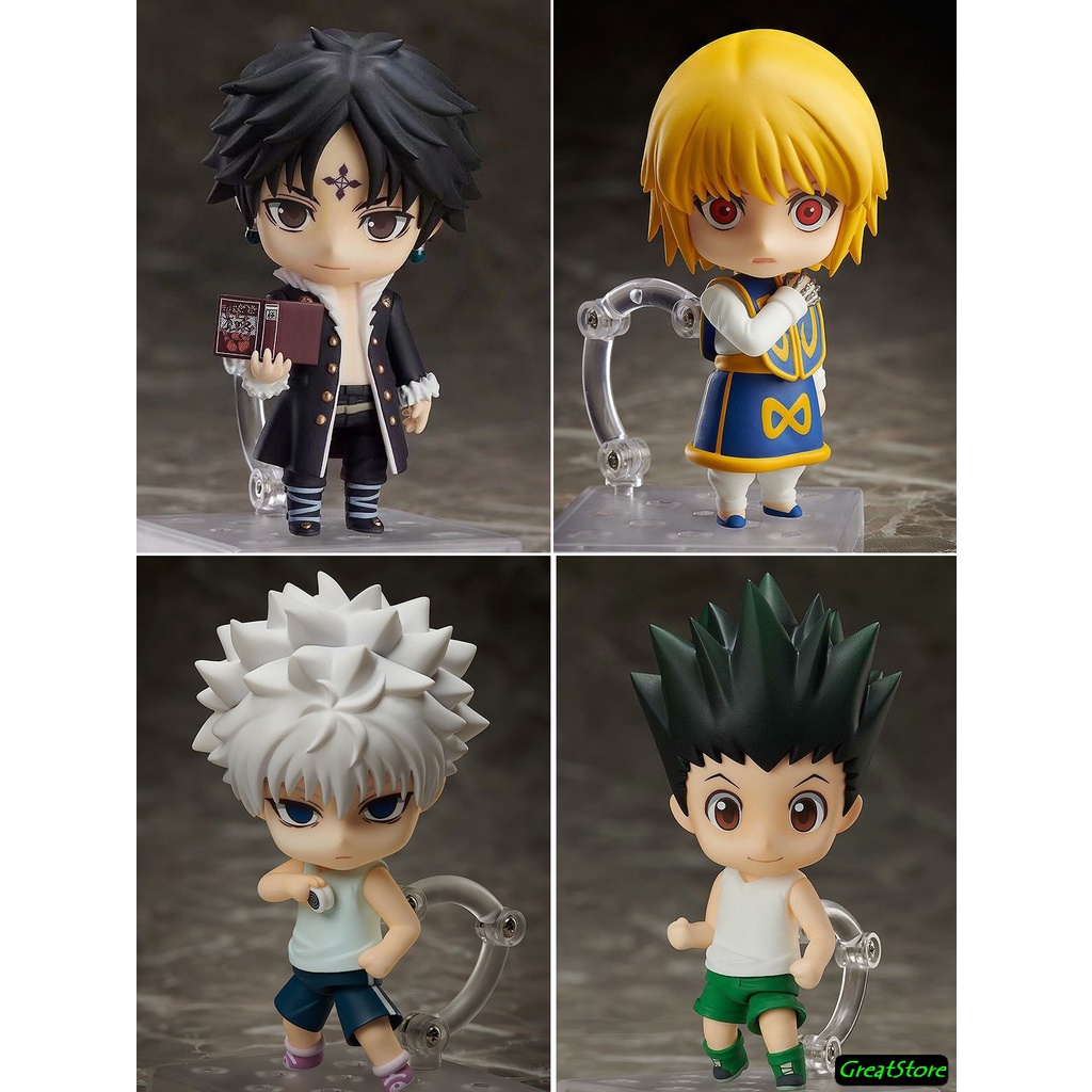 MÔ HÌNH Gon Furīkusu 1183 Kirua Zorudikku 1184 Kurapika 1185 Chrollo Lucilfer 1186Q size Hunter × Hunter