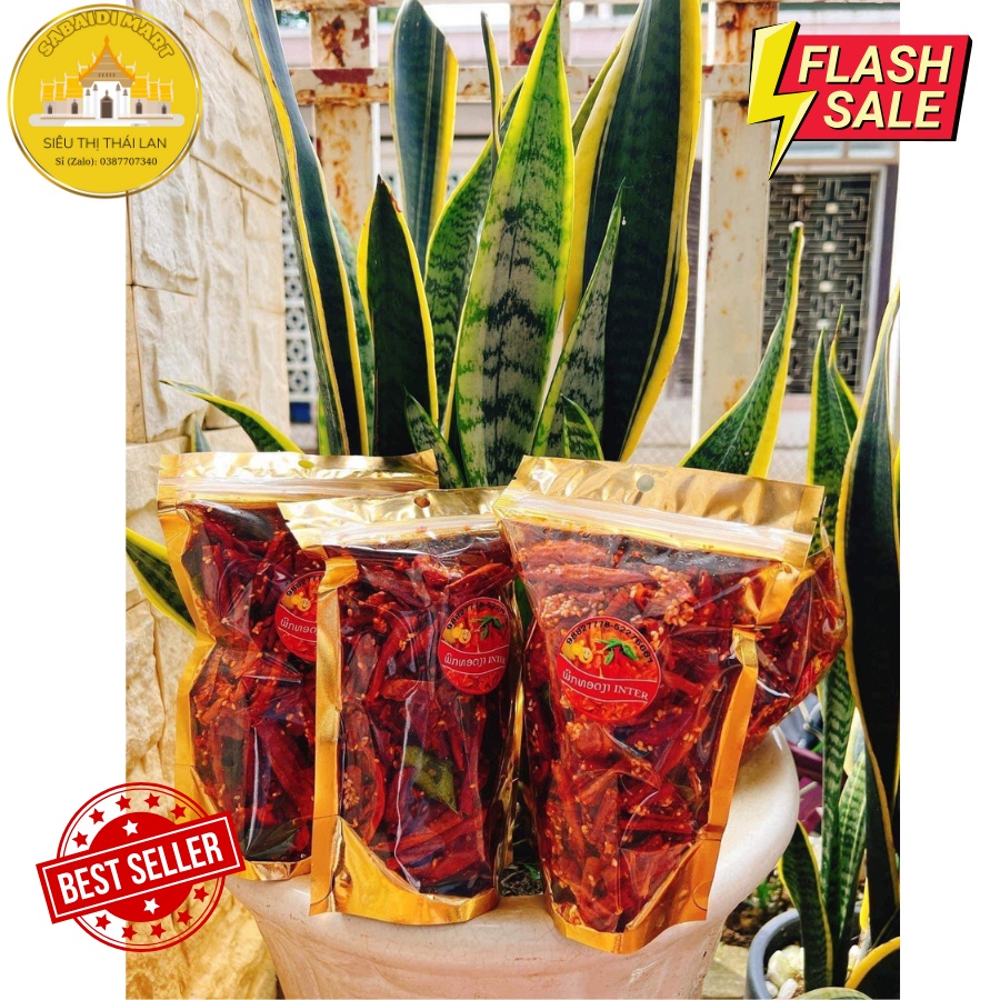 ỚT CHIÊN SNACK ỚT THÁI LAN CHIÊN GIÒN - 100G