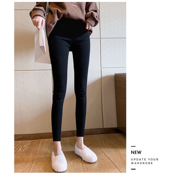 Quần Legging Co Giãn Tốt Cỡ Lớn Tùy Chỉnh Thời Trang Xuân Hè Cho Mẹ Bầu