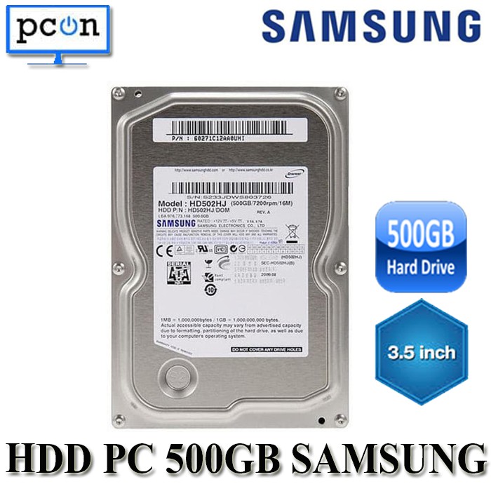 Ổ Cứng Hdd 500gb Sata Cho Máy Tính