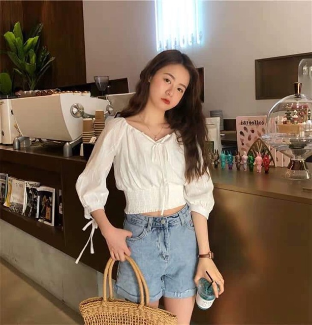 bst Áo chun eo siêu đẹp TĐ5109 03