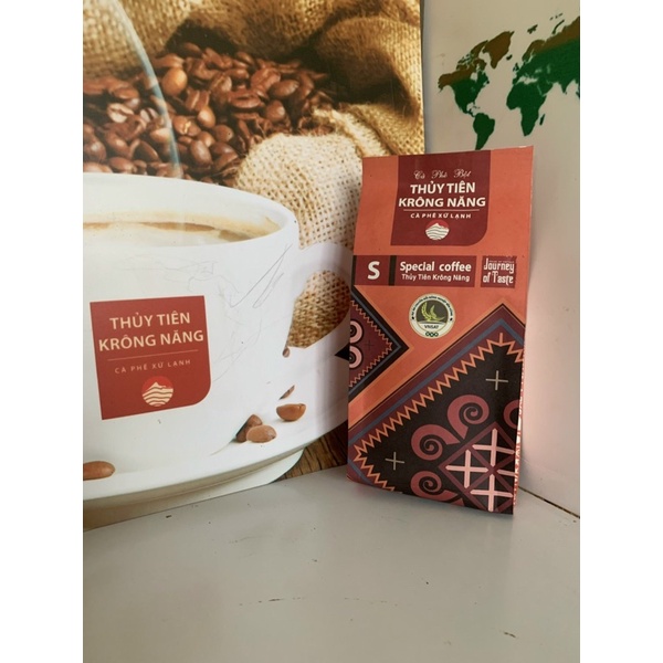 1kg Coffee nguyên chất Robusta, Arabica, rang xay pha phin thuỷ tiên - RoAr06
