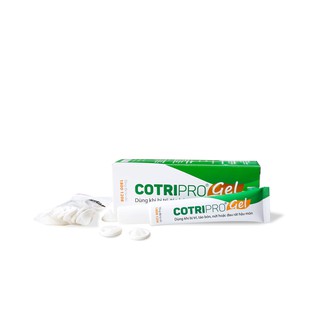 Gel bôi trĩ Cotripro giúp làm dịu mát và săn se da