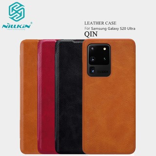 BAO DA SAMSUNG GALAXY S20 ULTRA - S20 ULTRA 5G NILLKIN QIN CHÍNH HÃNG [NEW SALEOFF]