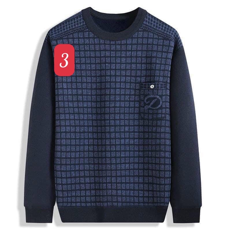 Áo len lót lông trung niên bố ông