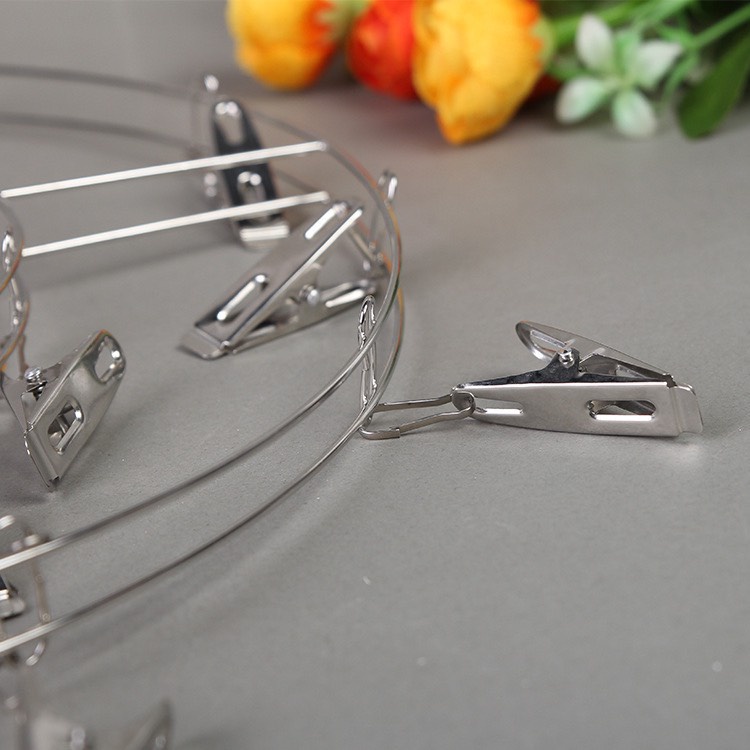 Móc chùm tròn inox kẹp phơi đồ cho bé, Móc Chùm Phơi Quần Áo Cao Cấp,Bền Đẹp Thị Nắng Store
