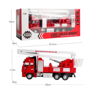 Đồ chơi xe mô hình xe cứu hỏa (có nhạc, đèn)