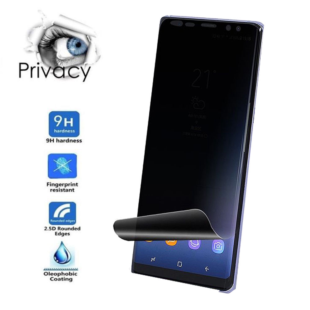 Kính cường lực bảo vệ màn hình chống nhìn trộm cho Samsung Note 8 9 S9 S8 Plus