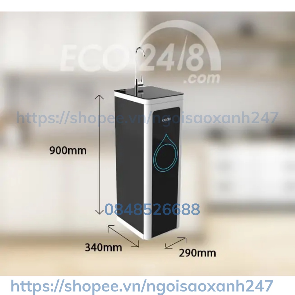 MÁY LỌC NƯỚC KAROFI N-E239, 9 CẤP LỌC