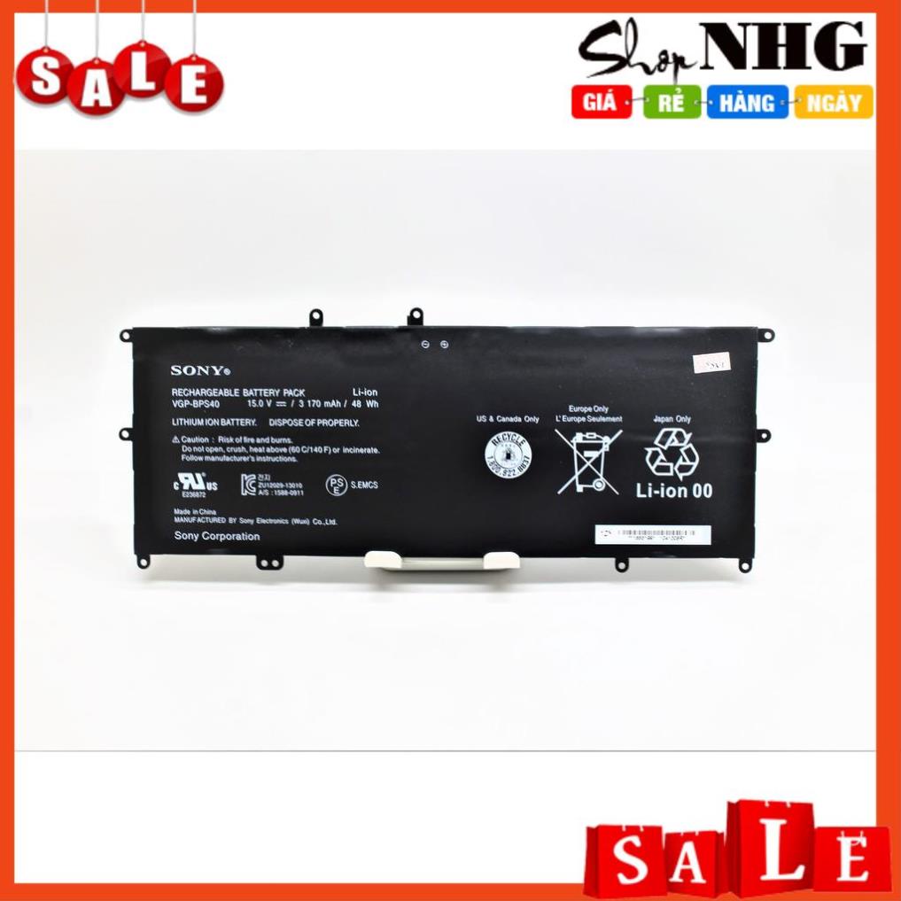 ⚡ Pin laptop Sony Vaio Flip SVF 15A SVF15N17CXB 14A SVF14NA1UL VGP-BPS40