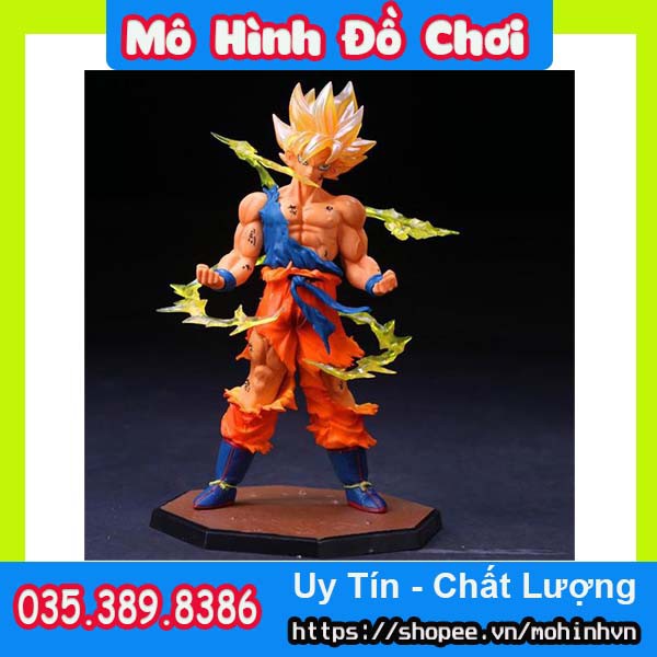 Mô hình Dragonball Songoku Chất liệu nhựa PVC cao cấp