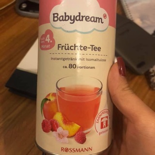 Trà trái cây babydream đức date 5-2021