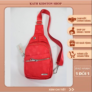 Túi Đeo Chéo Nam Nữ Chống Nước Gọn Nhẹ Thời Trang CATH KIDSTON - Màu Đỏ (Red) (HÀNG XỊN RẺ ĐẢM BẢO CHẤT LƯỢNG)