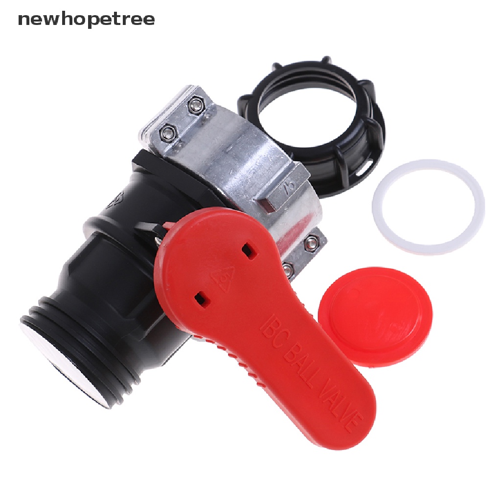 Van Bi DN50 Tấn 75mm 1000L Chuyên Dụng Cho Bể Nước IBC