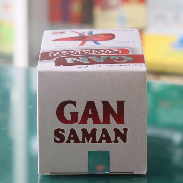 Gan Saman – Hỗ trợ tăng cường chức năng gan, bảo vệ gan, tăng cường giải độc gan (Hộp 1 lọ 60 viên)