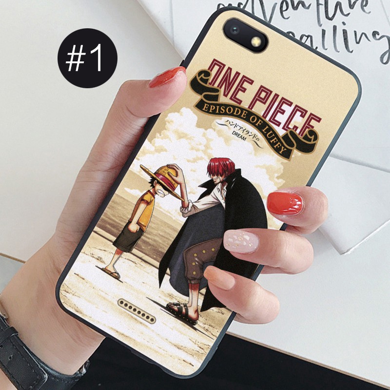 Ốp điện thoại mềm nhám vẽ hình Luffy của One Piece dành cho XIAOMI 11 LITE POCO X3 M3 9t 10T Pro Redmi NOTE 10 10S 5G 7 PRO