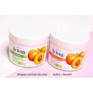 Tẩy tế bào chết St.Ives Apricot Scrub 283g