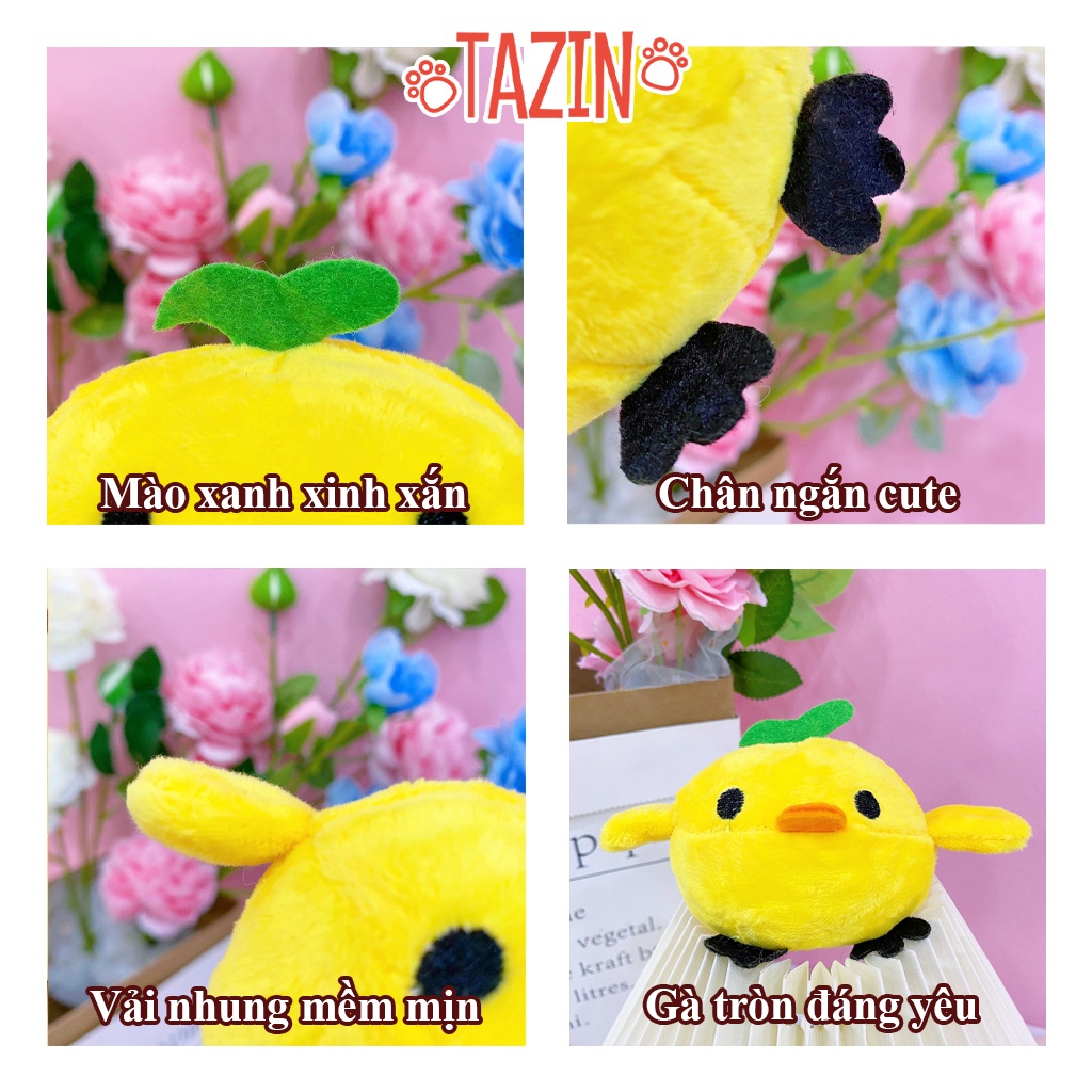Móc Khóa Gà Chip Cute Đáng Yêu Cao Cấp Tazin
