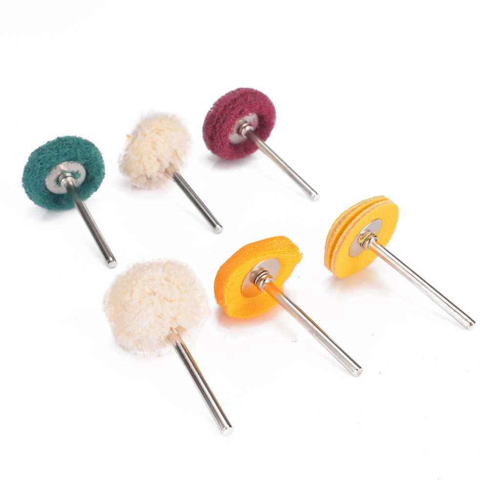 Bộ 6 Dụng Cụ Đánh Bóng Bánh Xe Cho Máy Khoan