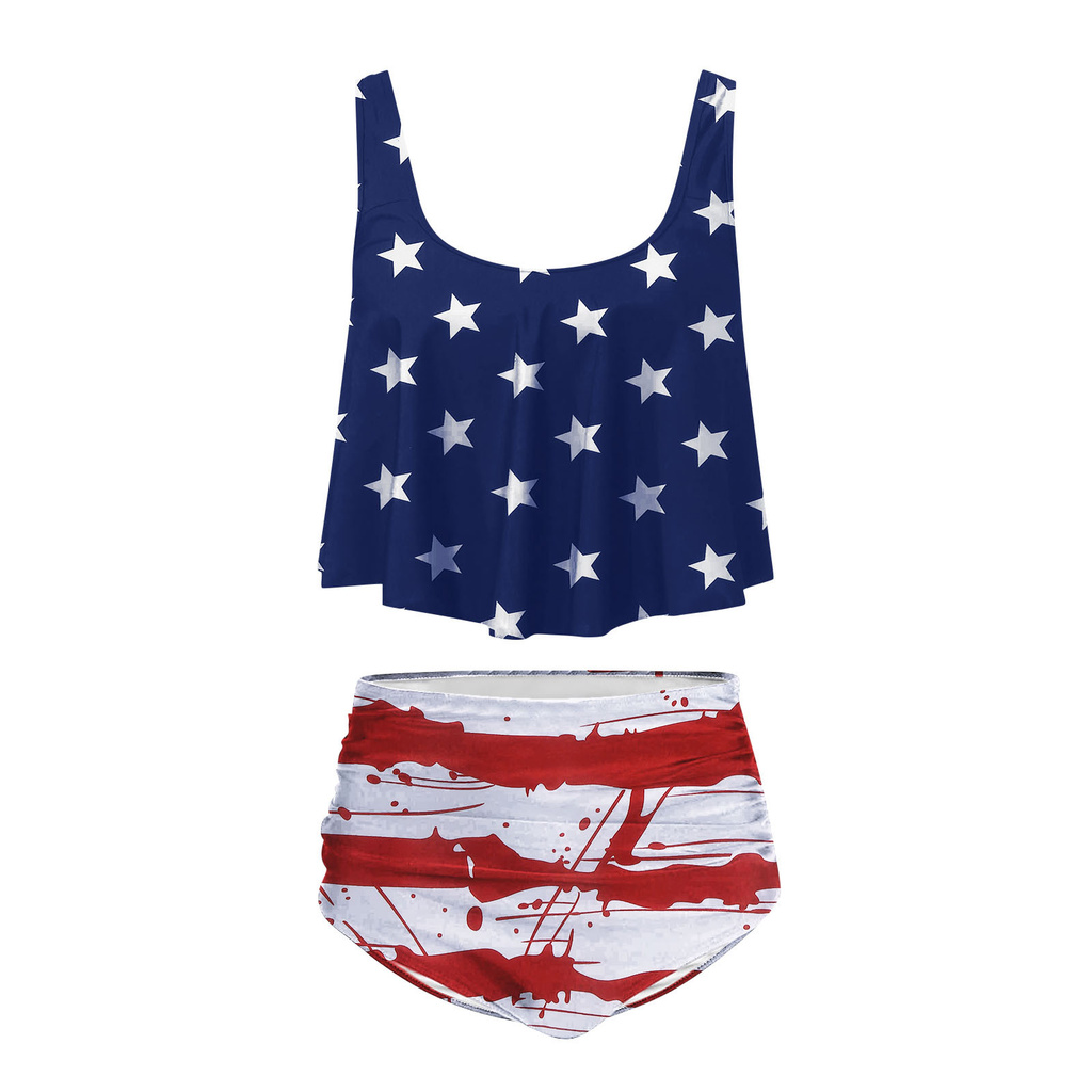 Bộ Bikini Hai Mảnh Màu Sắc Tương Phản Gợi Cảm Cho Nữ | BigBuy360 - bigbuy360.vn