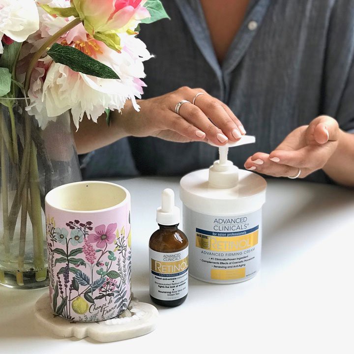 Kem Dưỡng Da Chống Lão Hóa Advanced Clinicals Retinol Advanced Firming Cream USA (454g)