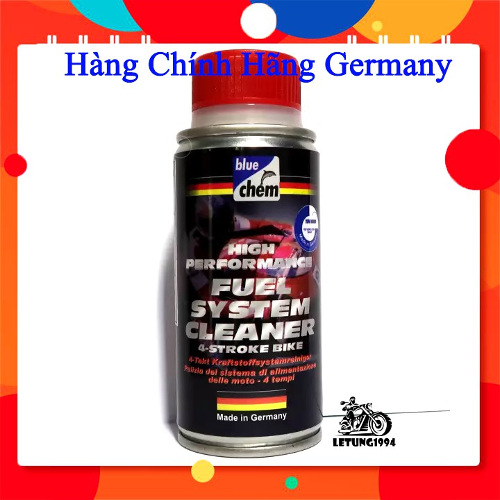 Vệ sinh buồng đốt Bluechem Fuel System cleaner chính hãng GERMANY