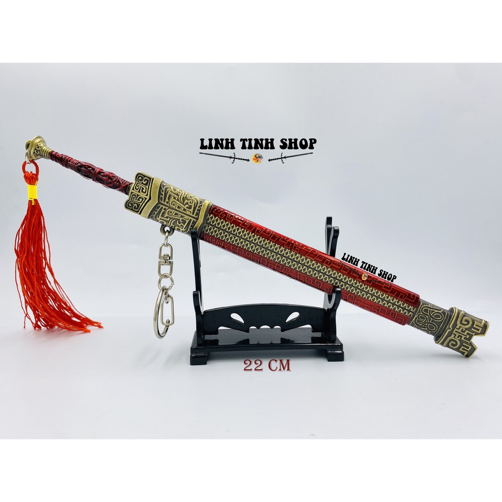 Móc khóa Định tần kiếm
