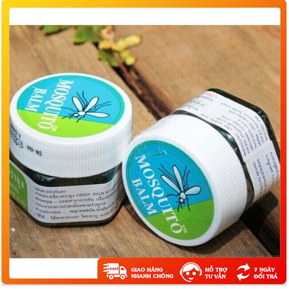 Tinh dầu bạc hà 🦋FreeShip🦋 Tinh dầu trị muỗi đốt mosquito balm thái lan giảm sưng vết côn trùng cắn - ADK