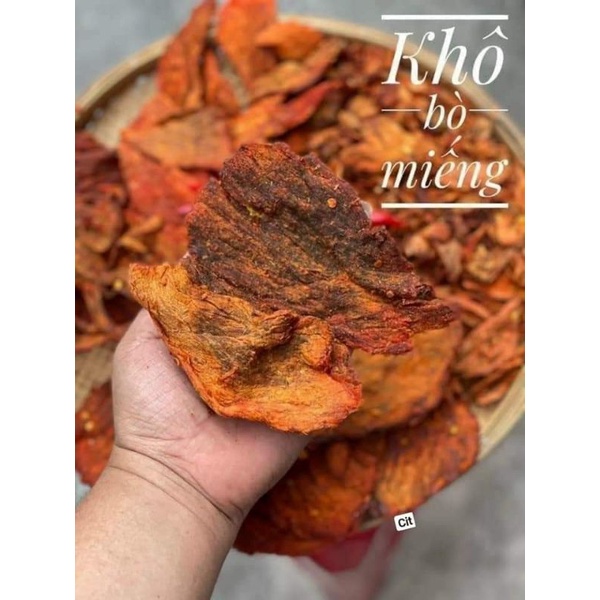khô bò miếng loại 1 giá sỉ