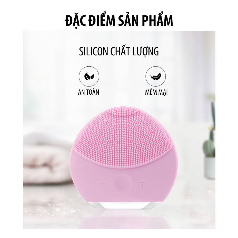 Máy Rửa Mặt Cầm Tay Forever Lina Mini Cao Cấp - Máy Massage Mặt Cao Cấp - Nhiều Màu Lựa Chọn.