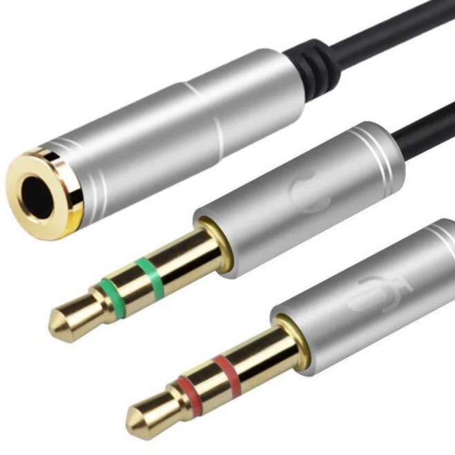 Jack chuyển đổi tai nghe 3.5 sang Audio & Mic