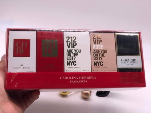 Set nước hoa Carolina Herrera mini | BigBuy360 - bigbuy360.vn