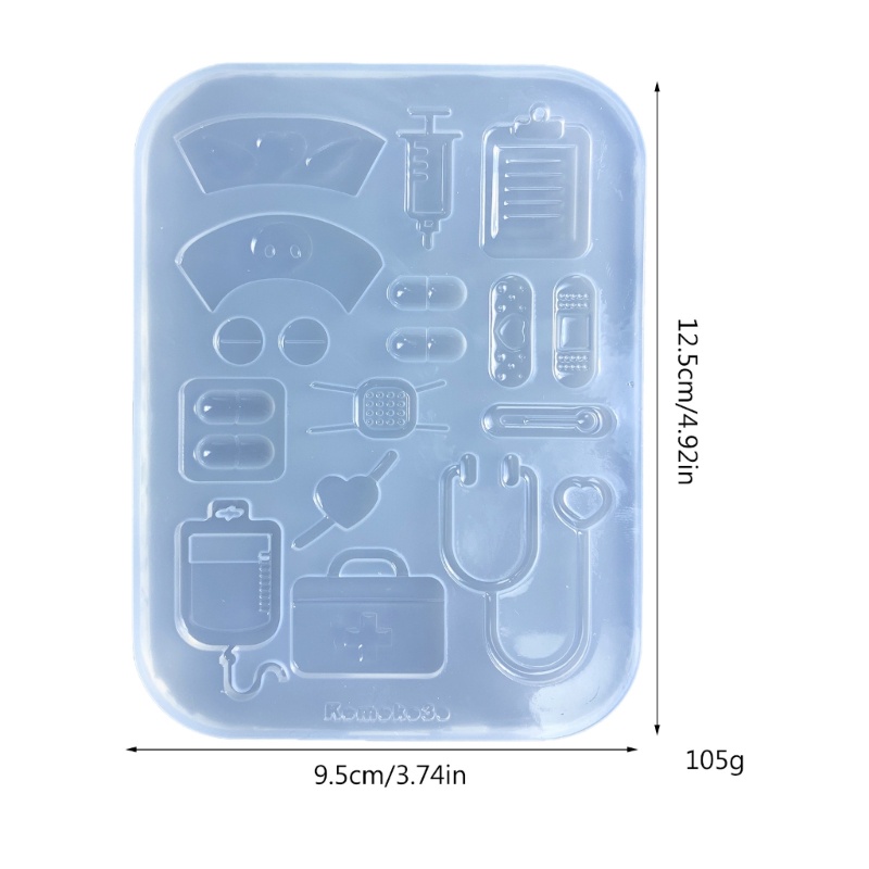 Khuôn Đổ Resin Epoxy / Resin Làm Đồ Trang Sức DIY