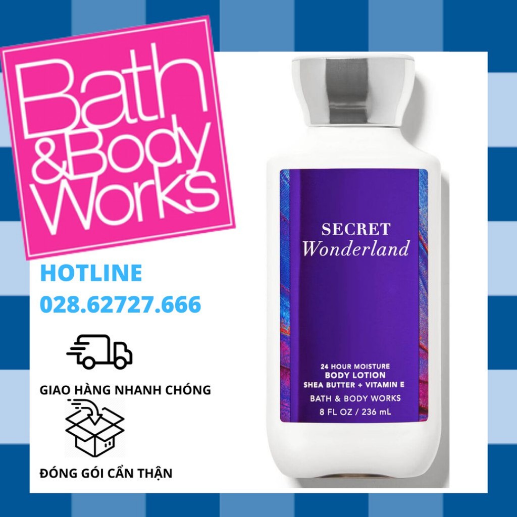 Dưỡng thể Secret Wonderland Bath and Body Works Body Lotion 236ml