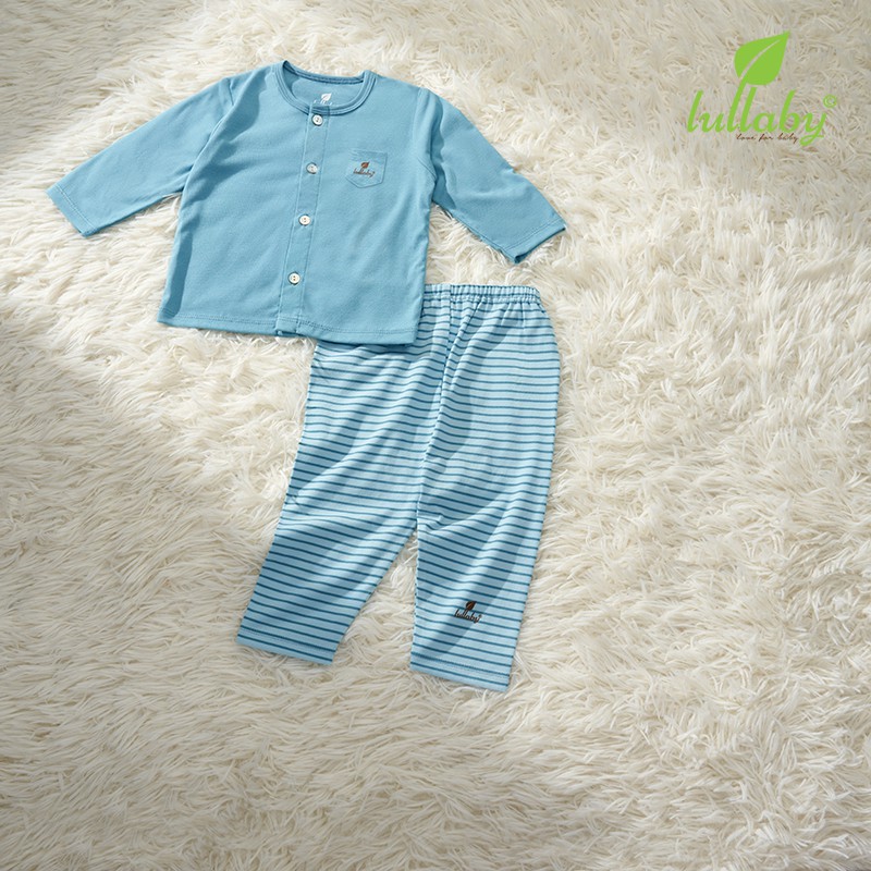 LULLABY Bộ cài giữa dài tay NH103B