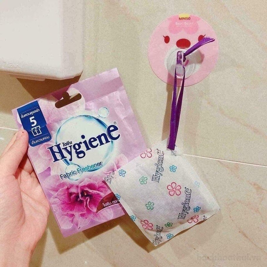 Túi thơm hương nước hoa đậm đặc Hygiene Fabric Freshener Thái Lan